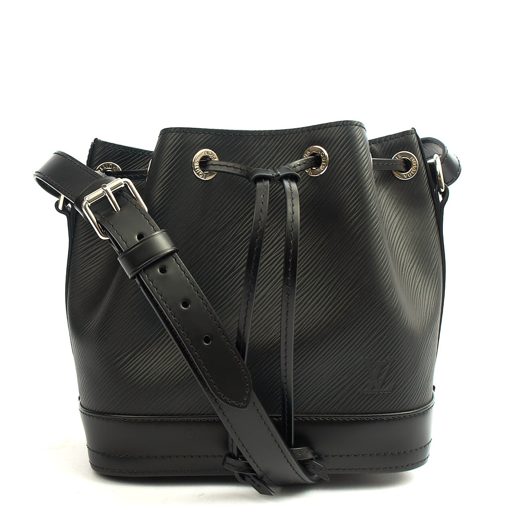 Louis Vuitton Bucket Bag Noe BB in Black, Epi Leather