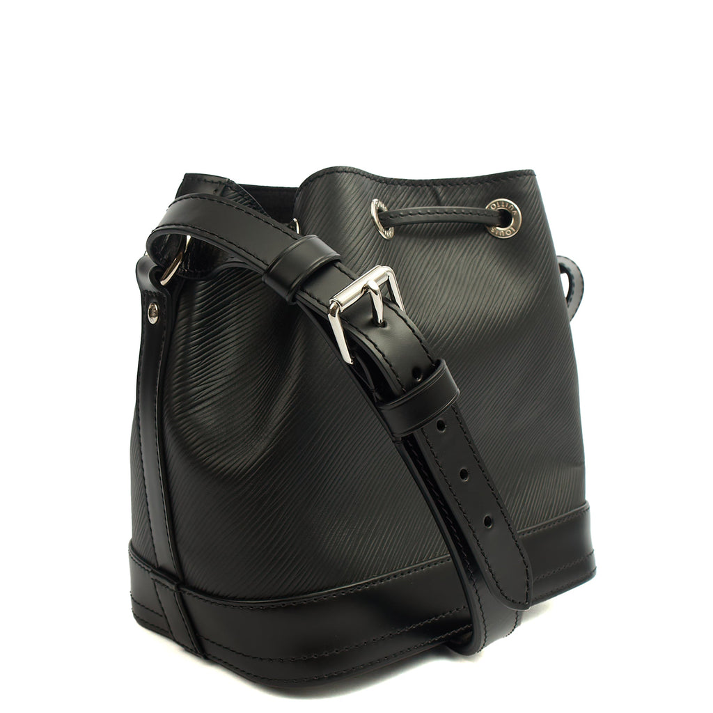 Louis Vuitton Bucket Bag Noe BB in Black, Epi Leather