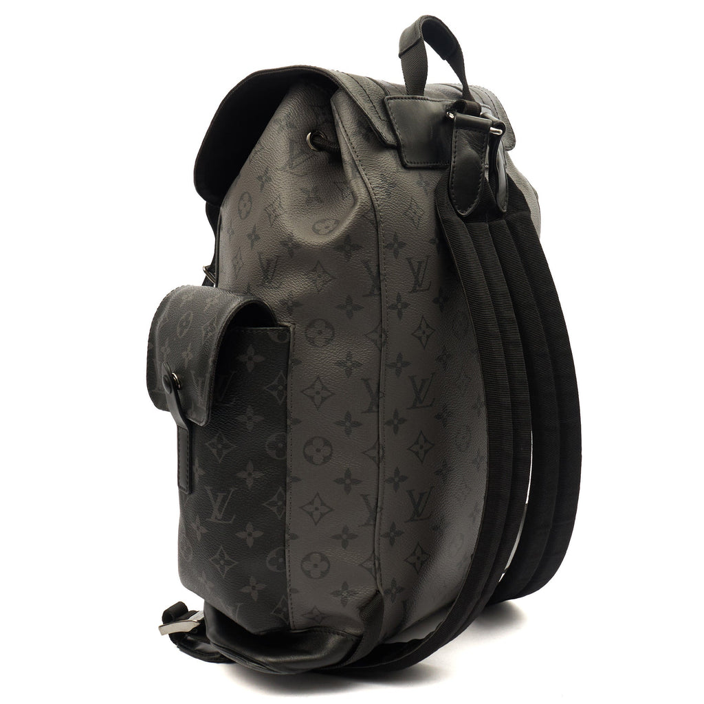 Louis Vuitton Backpack Christopher MM Backpack in Monogram Eclipse, invalid