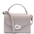 Mulberry Top Handle Lana in Powder Grey, Calfskin Leather