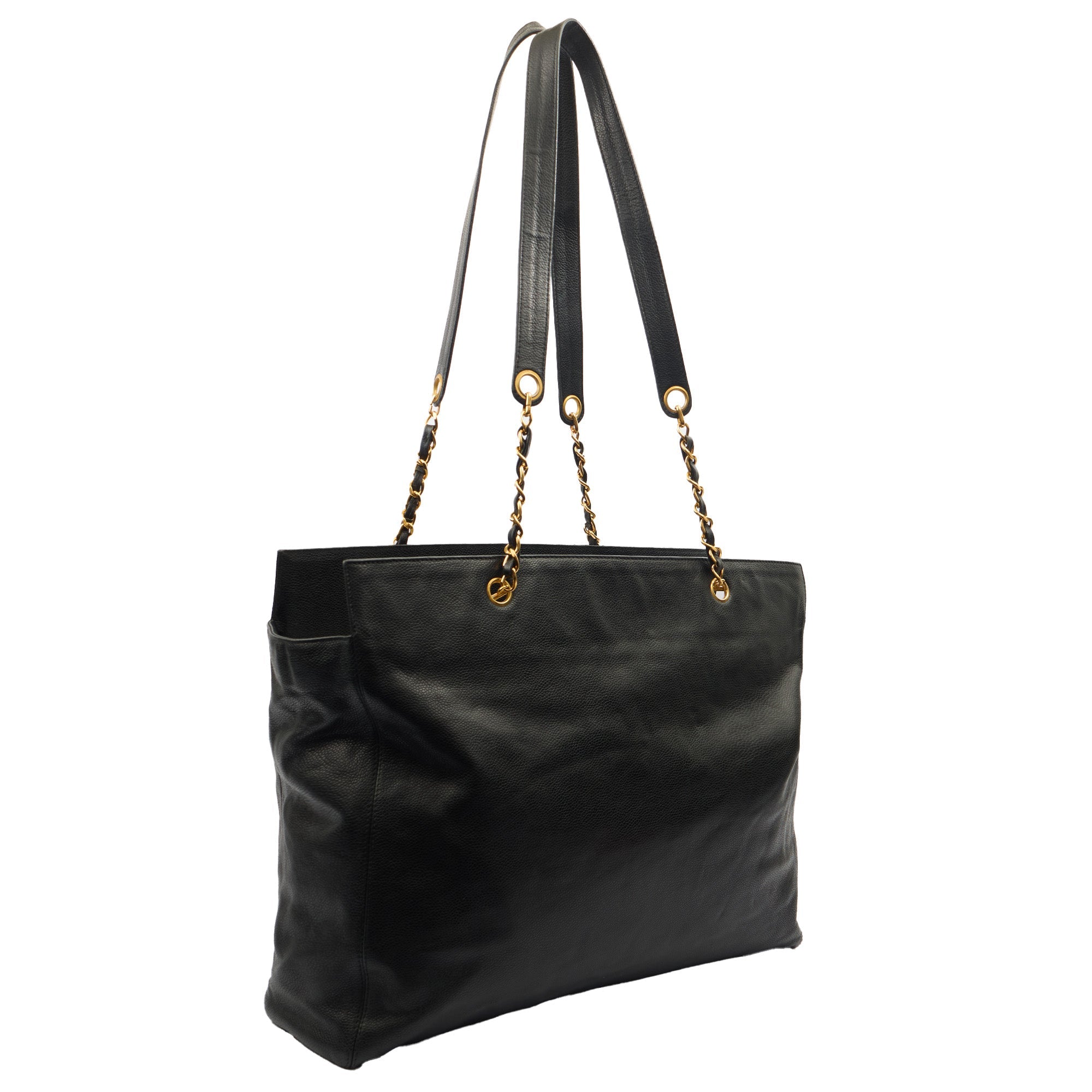 Chanel Tote Tote in Black, Caviar Leather