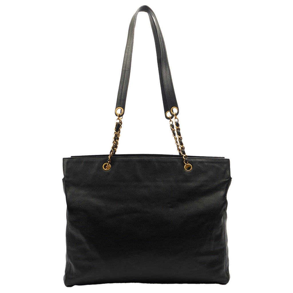 Chanel Tote Tote in Black, Caviar Leather