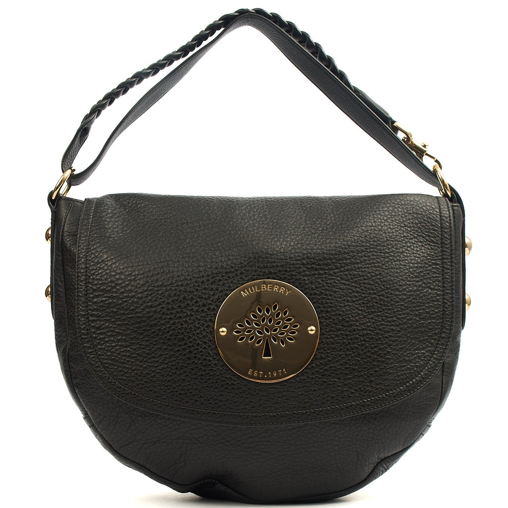 Mulberry Satchel Daria Satchel in Black, Leather
