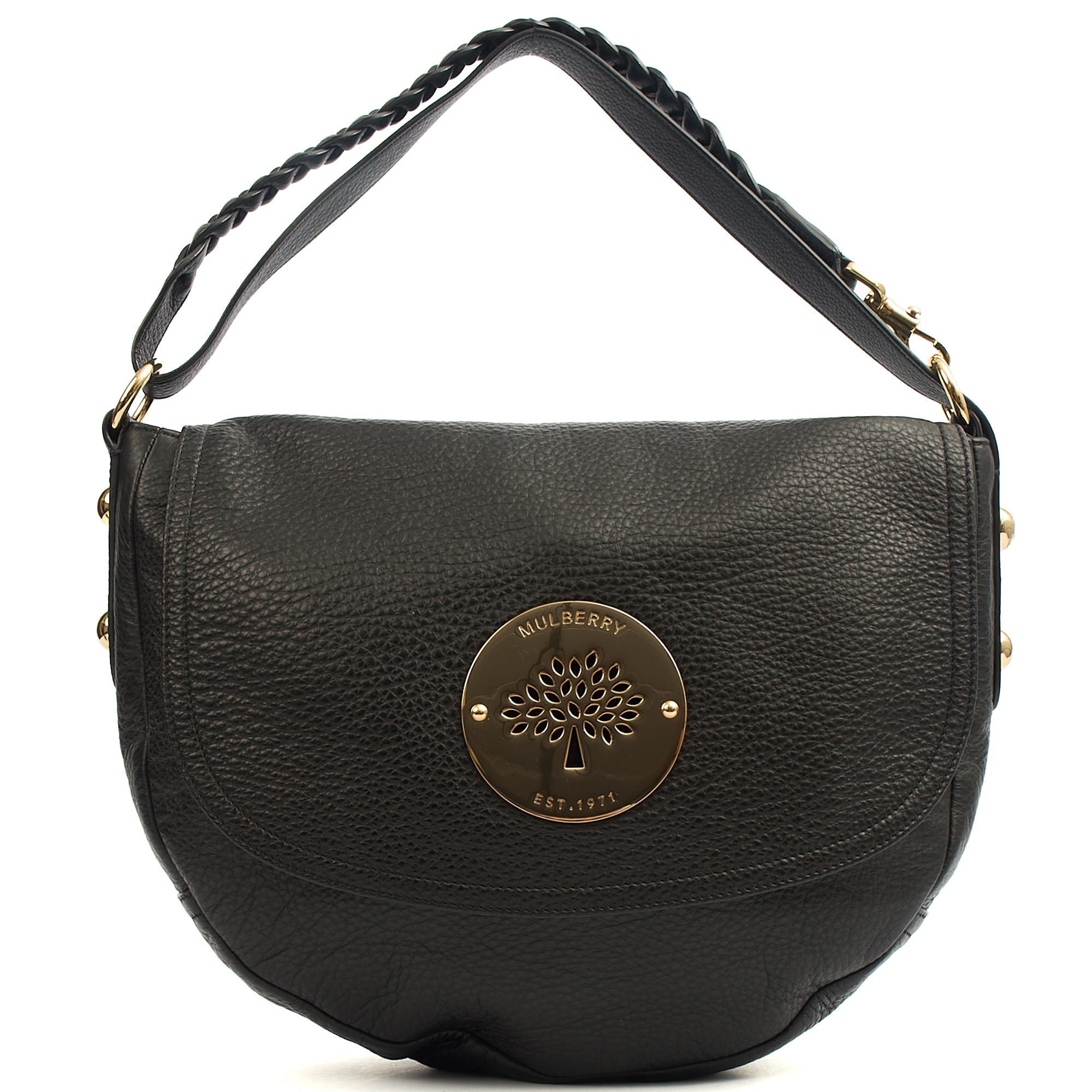 Mulberry Satchel Daria Satchel in Black, Leather