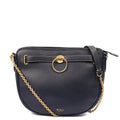 Mulberry Cross Body Brockwell in Navy, Calfskin Leather
