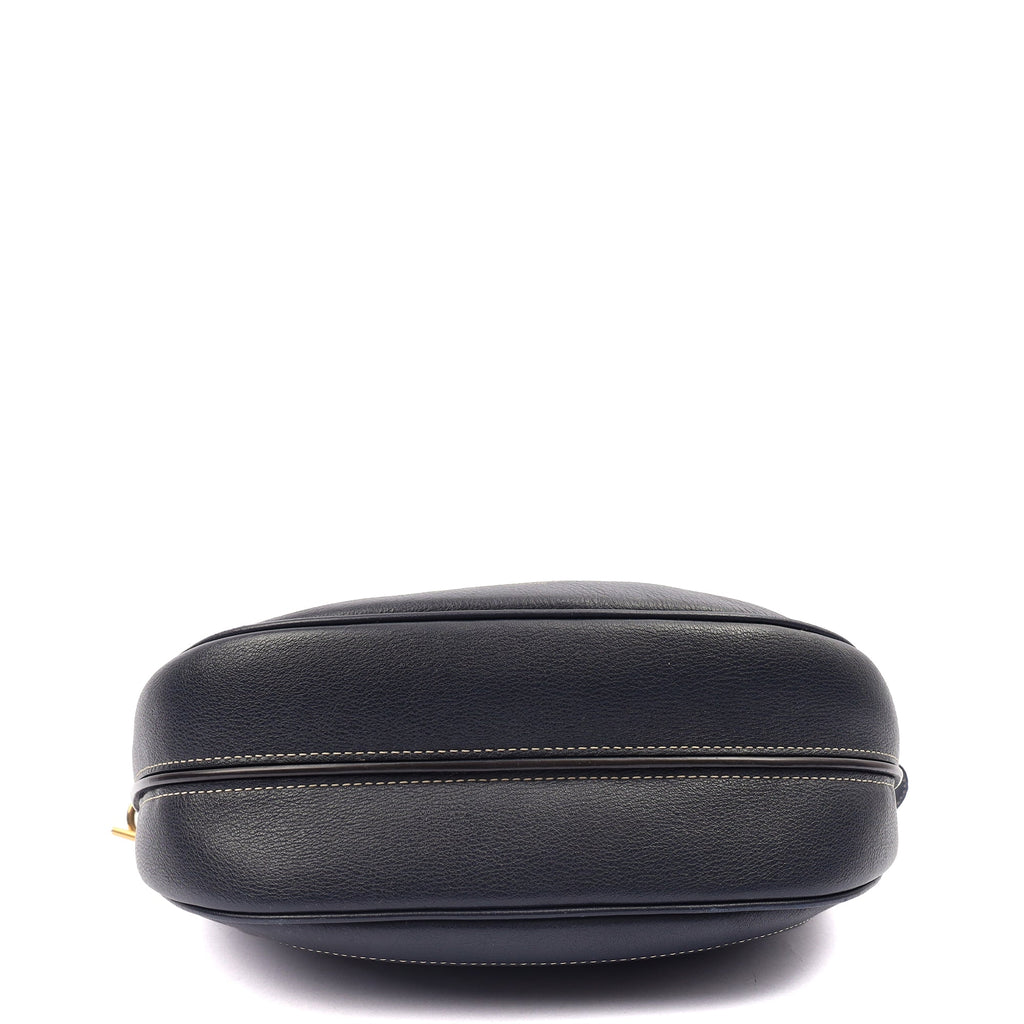 Mulberry Cross Body Brockwell in Navy, Calfskin Leather