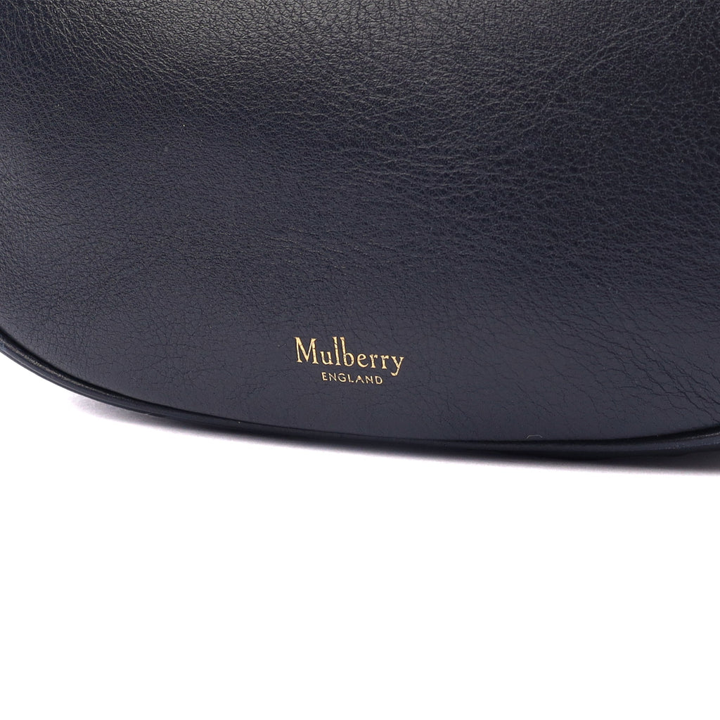 Mulberry Cross Body Brockwell in Navy, Calfskin Leather