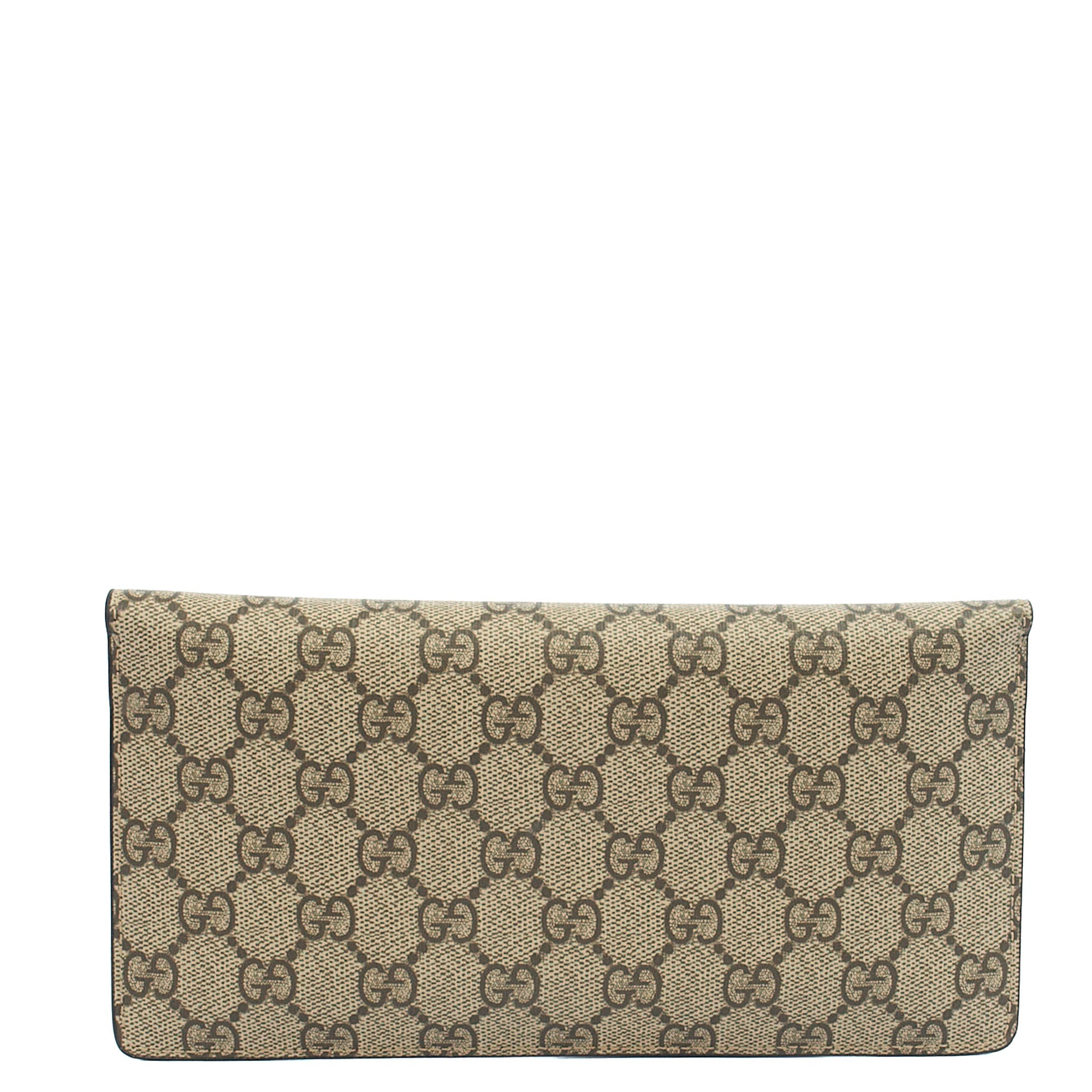 Gucci Purse Wallet in GG Supreme, Leather
