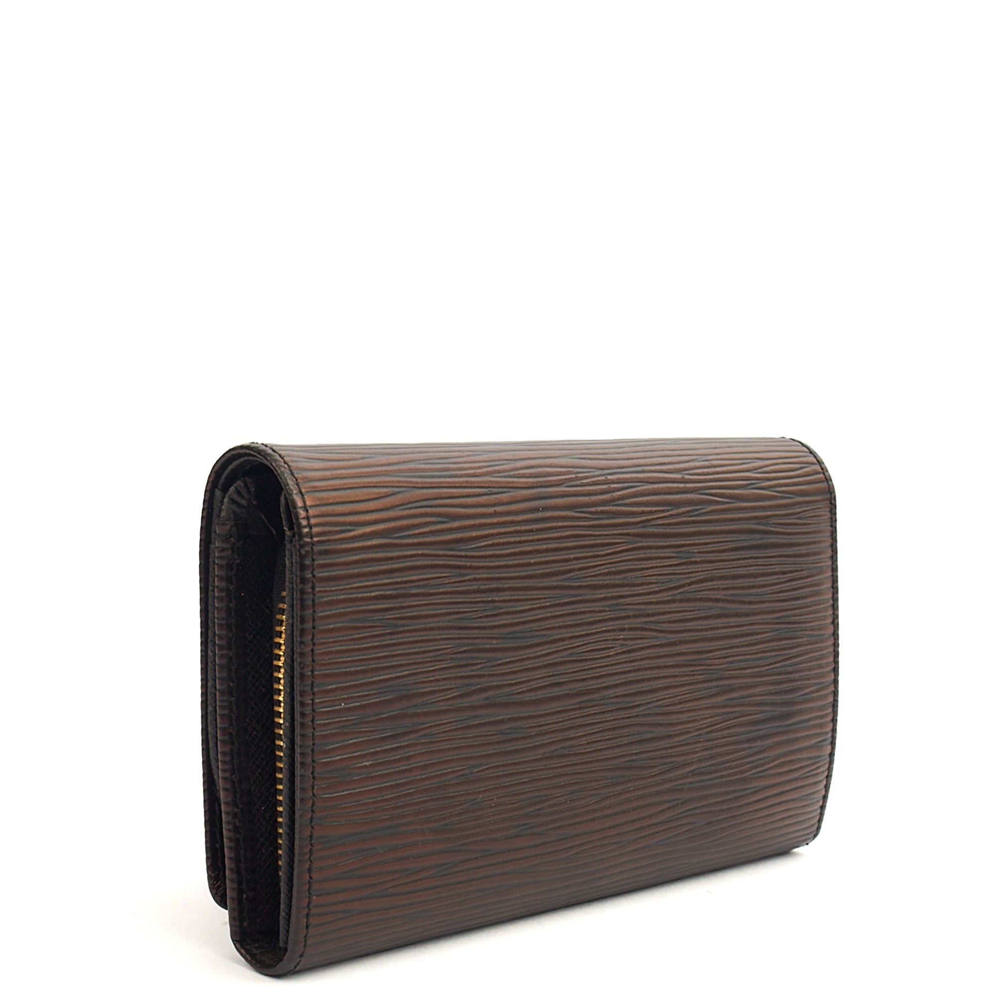 Louis Vuitton Wallet Wallet in Black, Epi Leather