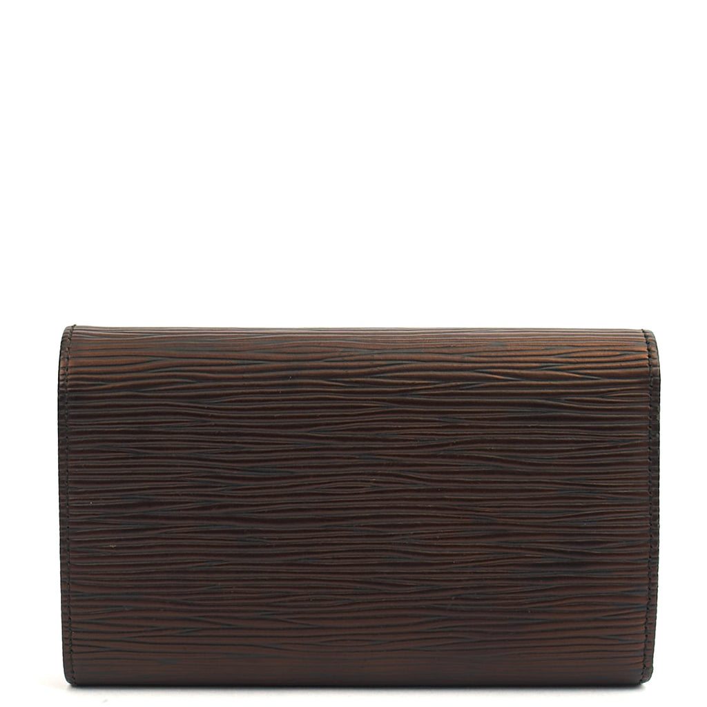 Louis Vuitton Wallet Wallet in Black, Epi Leather