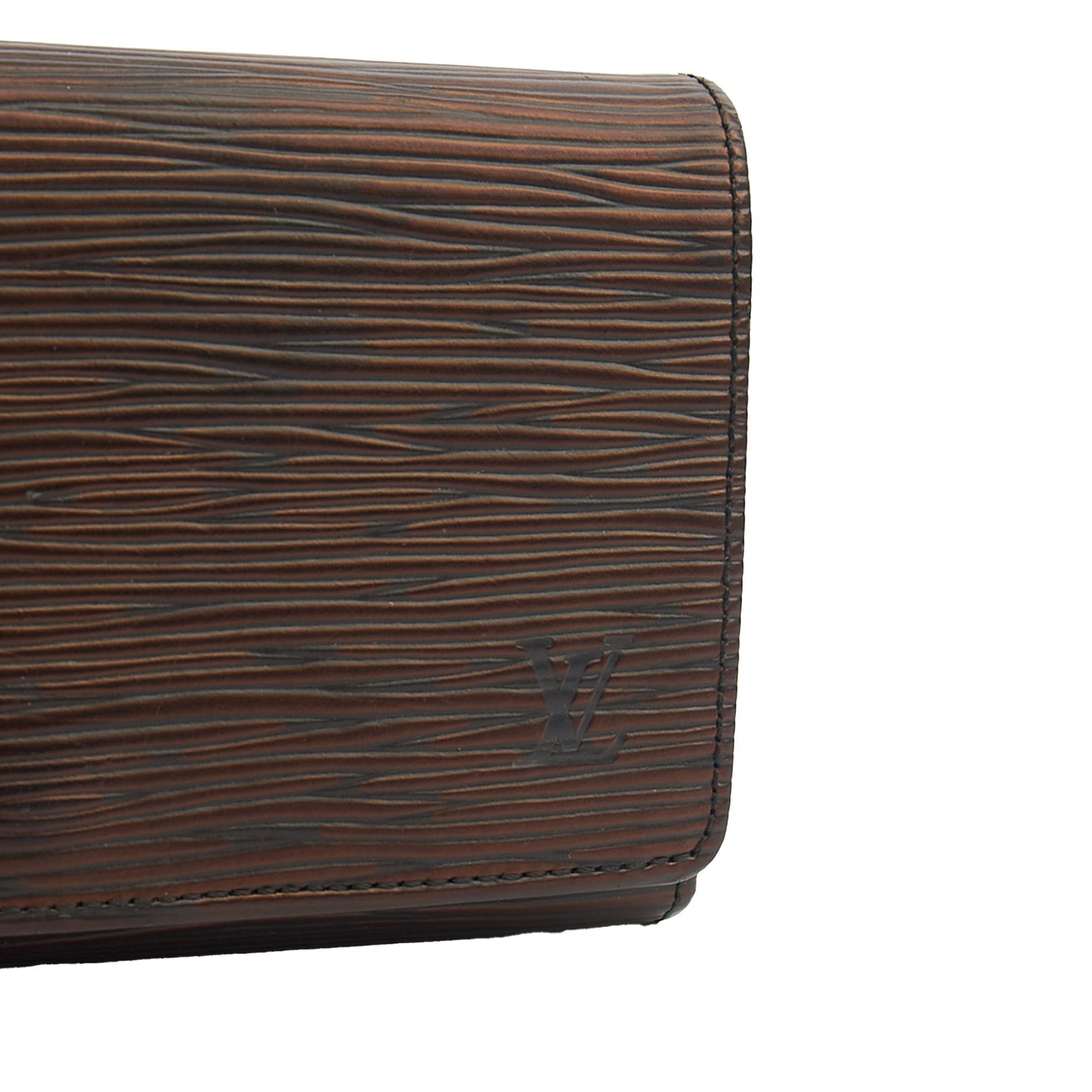 Louis Vuitton Wallet Wallet in Black, Epi Leather