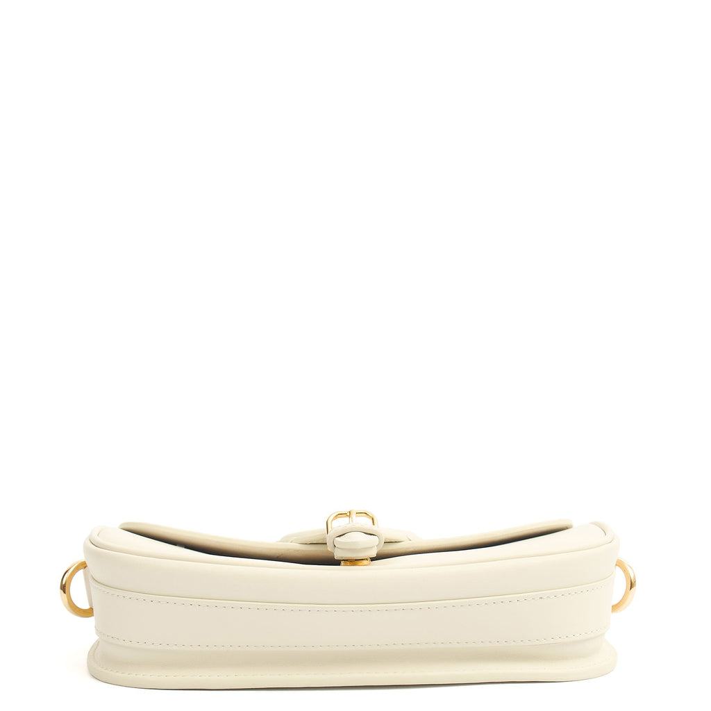 Christian Dior Shoulder Bag Bobby - Small in White, Calfskin