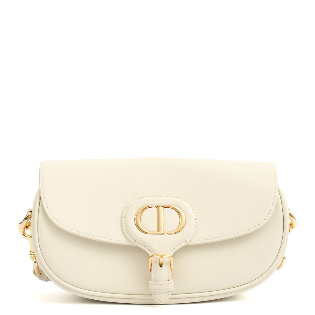 Christian Dior Shoulder Bag Bobby - Small in White, Calfskin