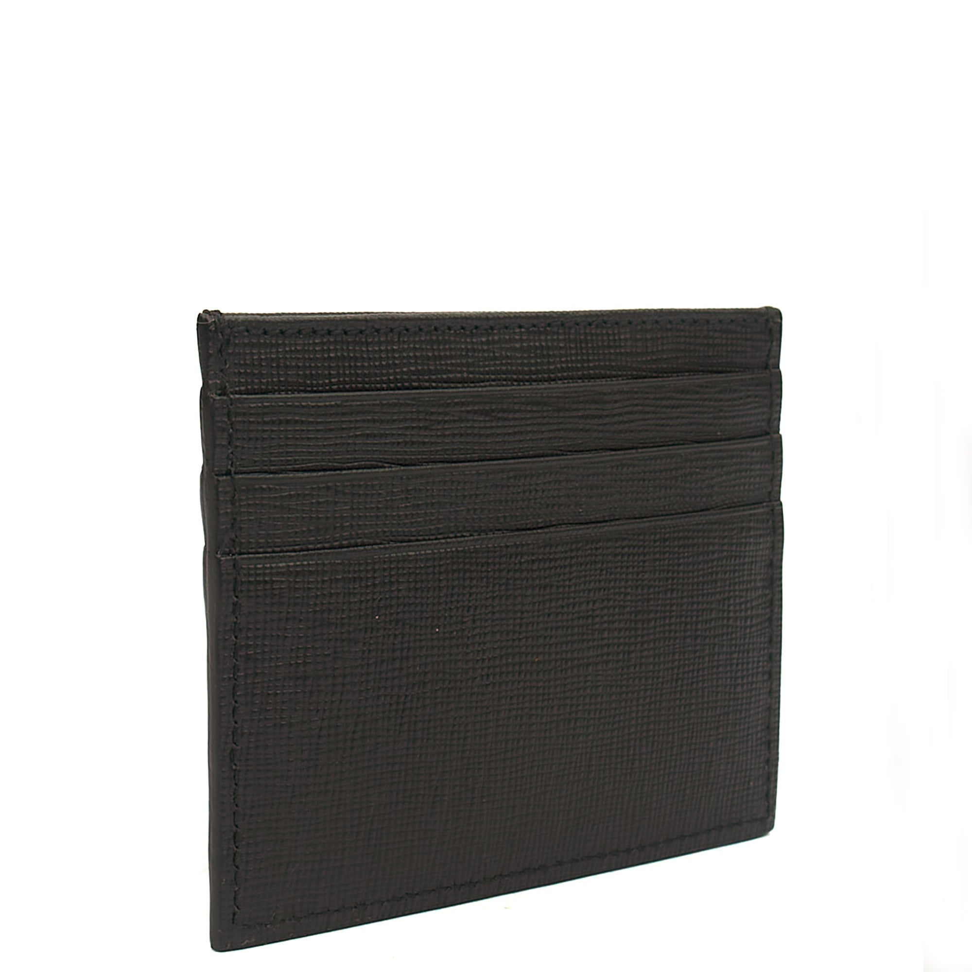 Fendi Wallet  Holder in Black, Leather