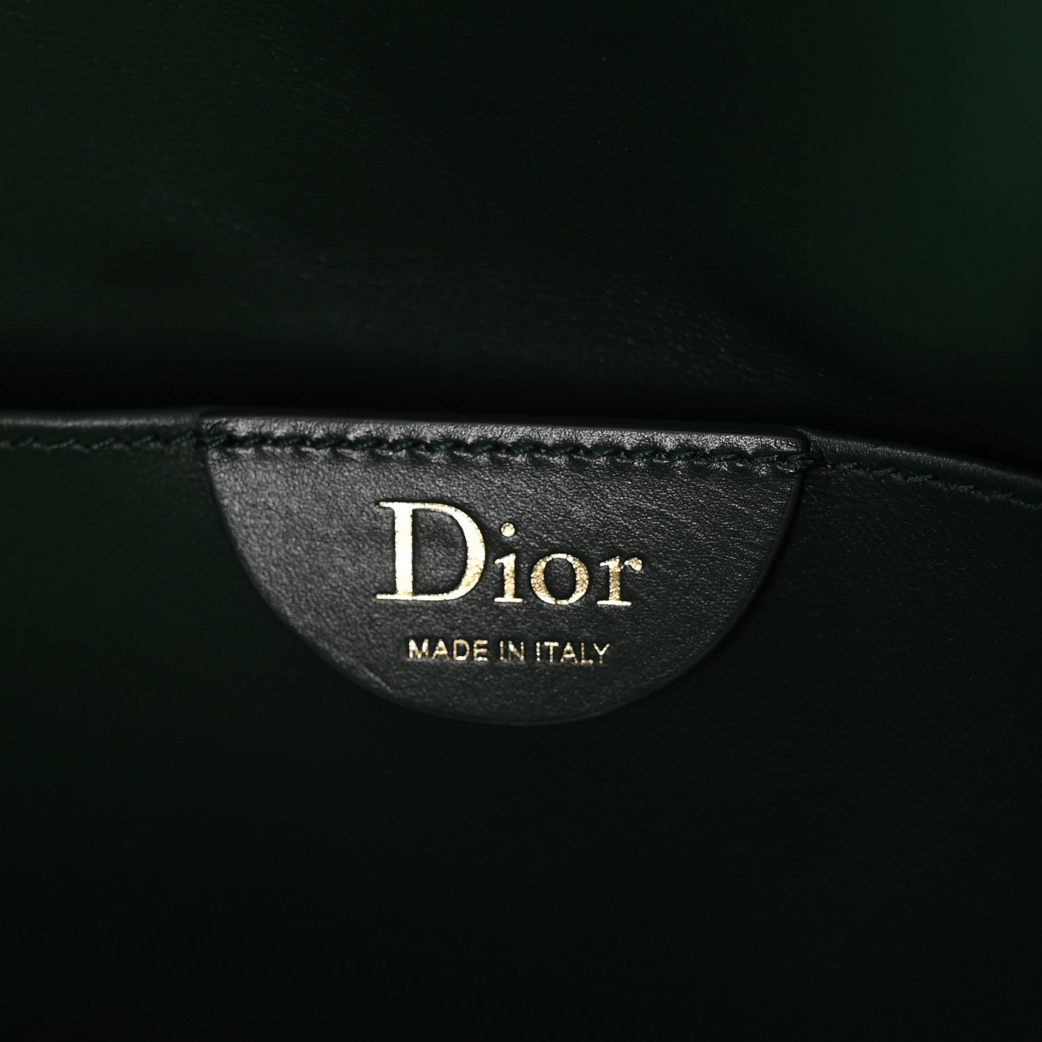 Calfskin Puffy Macrocannage Medium Dior Crunchy Bag  Forest Bloom