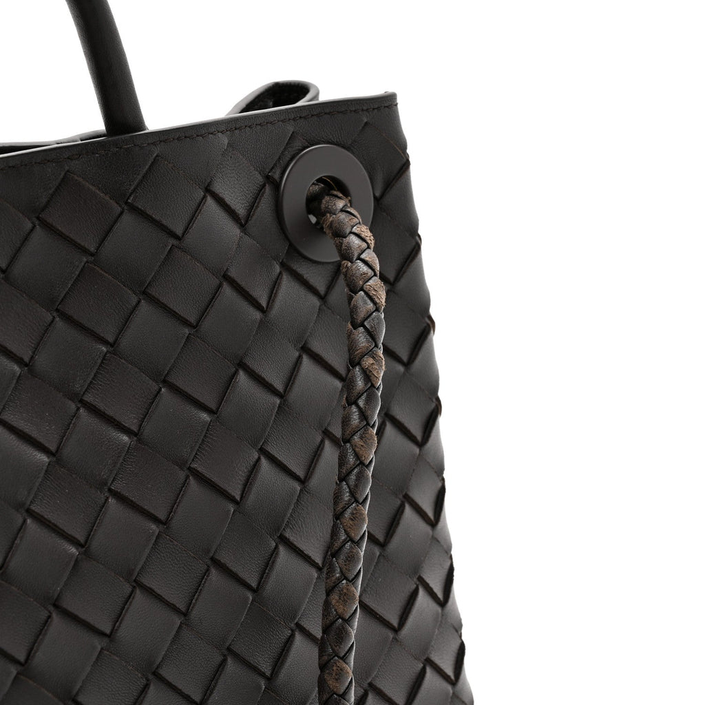 Nappa Intrecciato Small Andiamo Shoulder Bag Fondant