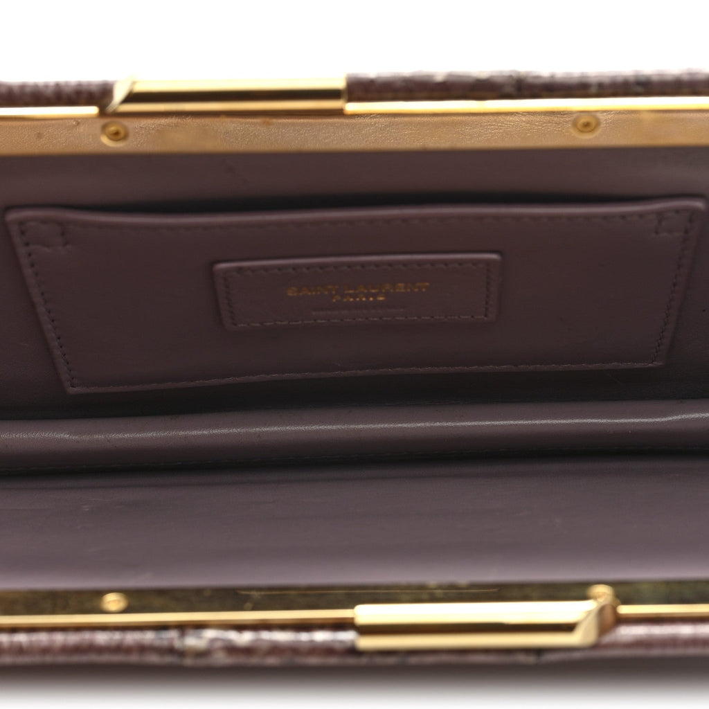 Lacquer Ayers Midnight Clutch  Rose Brown