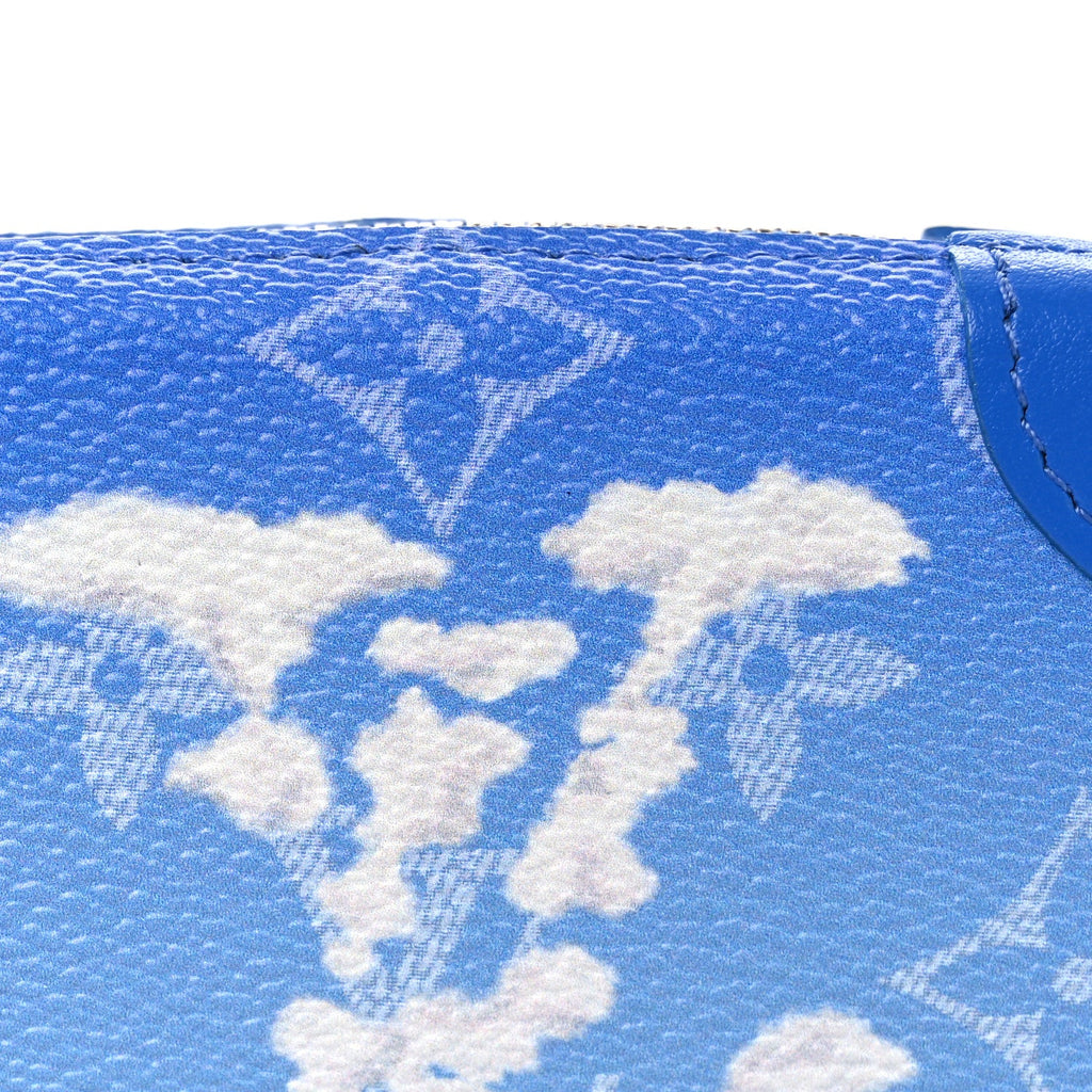 Monogram Clouds Soft Trunk Necklace Wallet