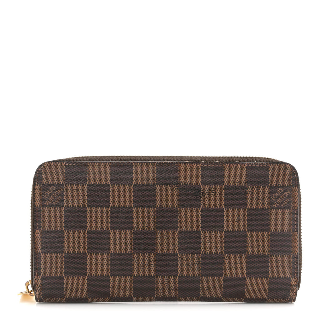 Damier Ebene Zippy Wallet