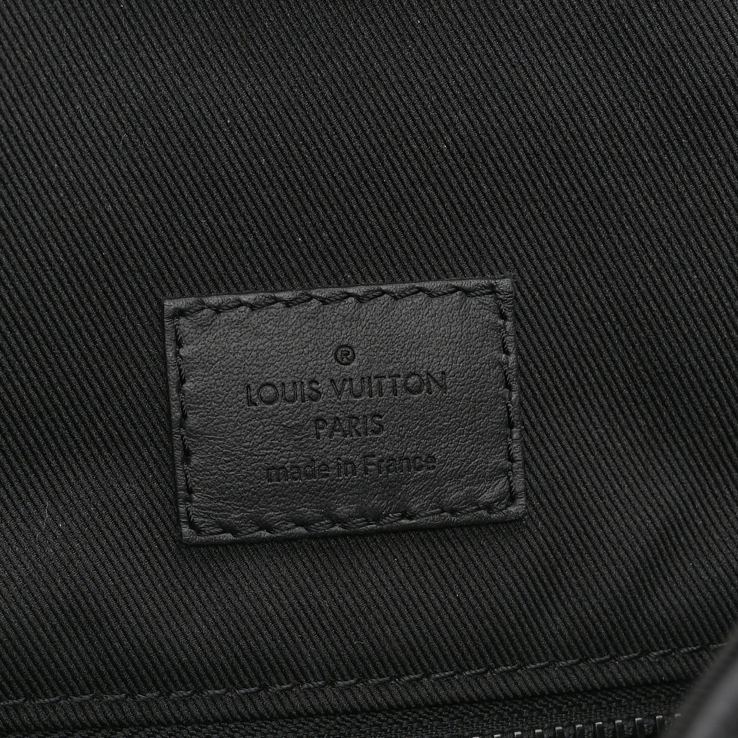 Taurillon Monogram Christopher PM Backpack Black