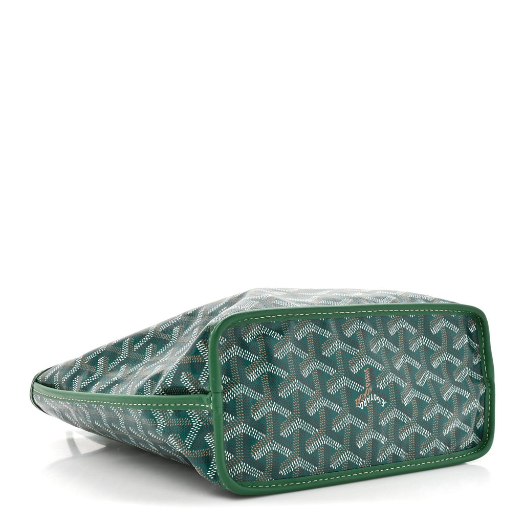 Goyardine Reversible Mini Anjou Green