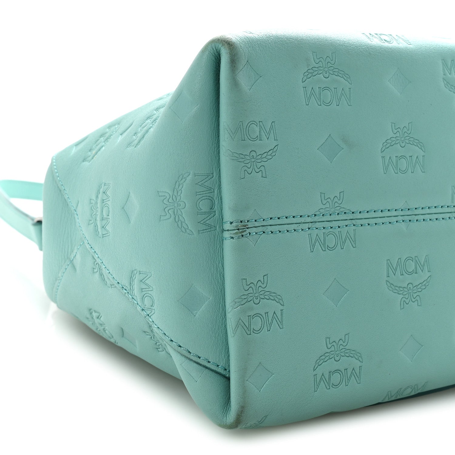 Calfskin Ottomar Monogram Medium Klara Hobo Pool Blue