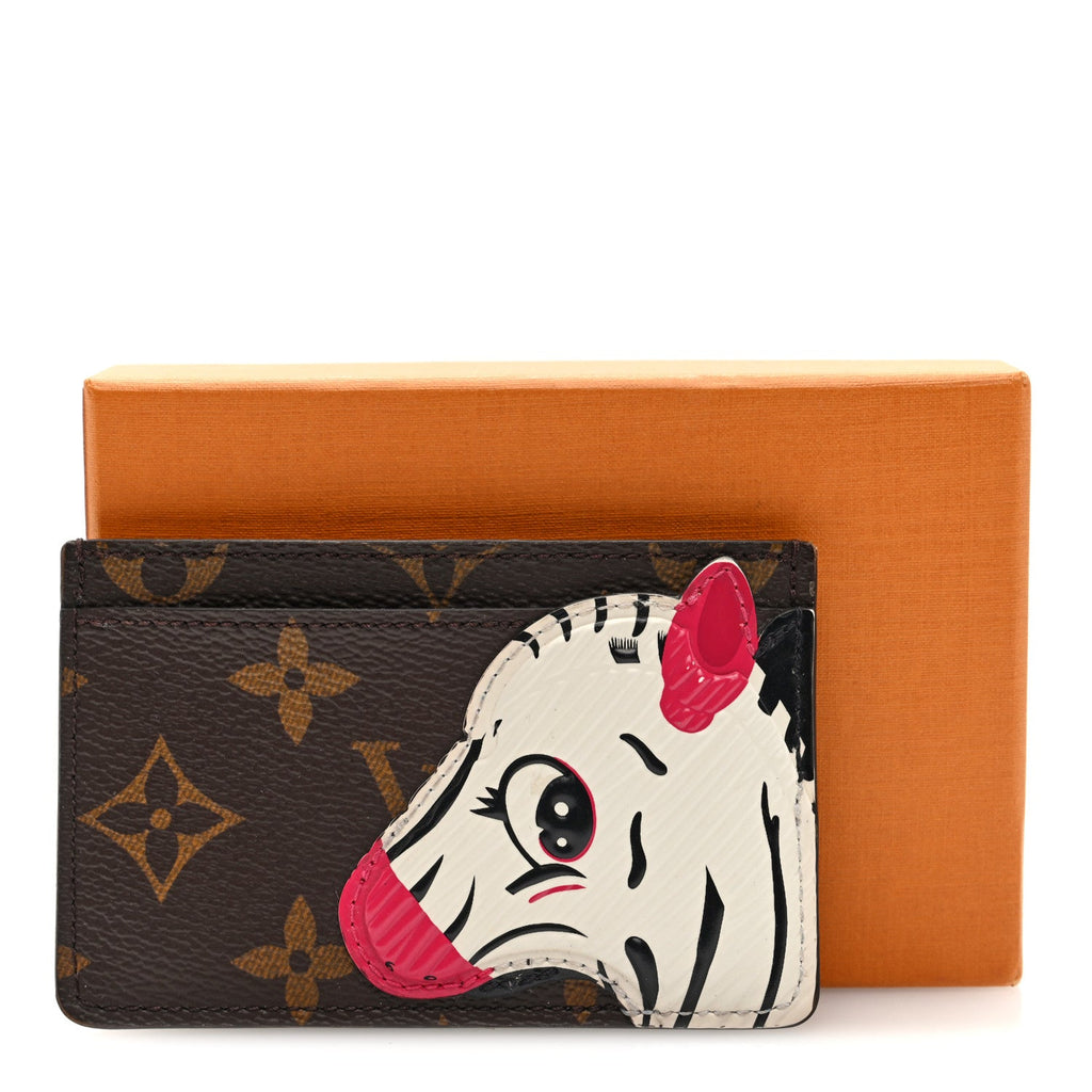 Monogram Zebra Animation  Holder