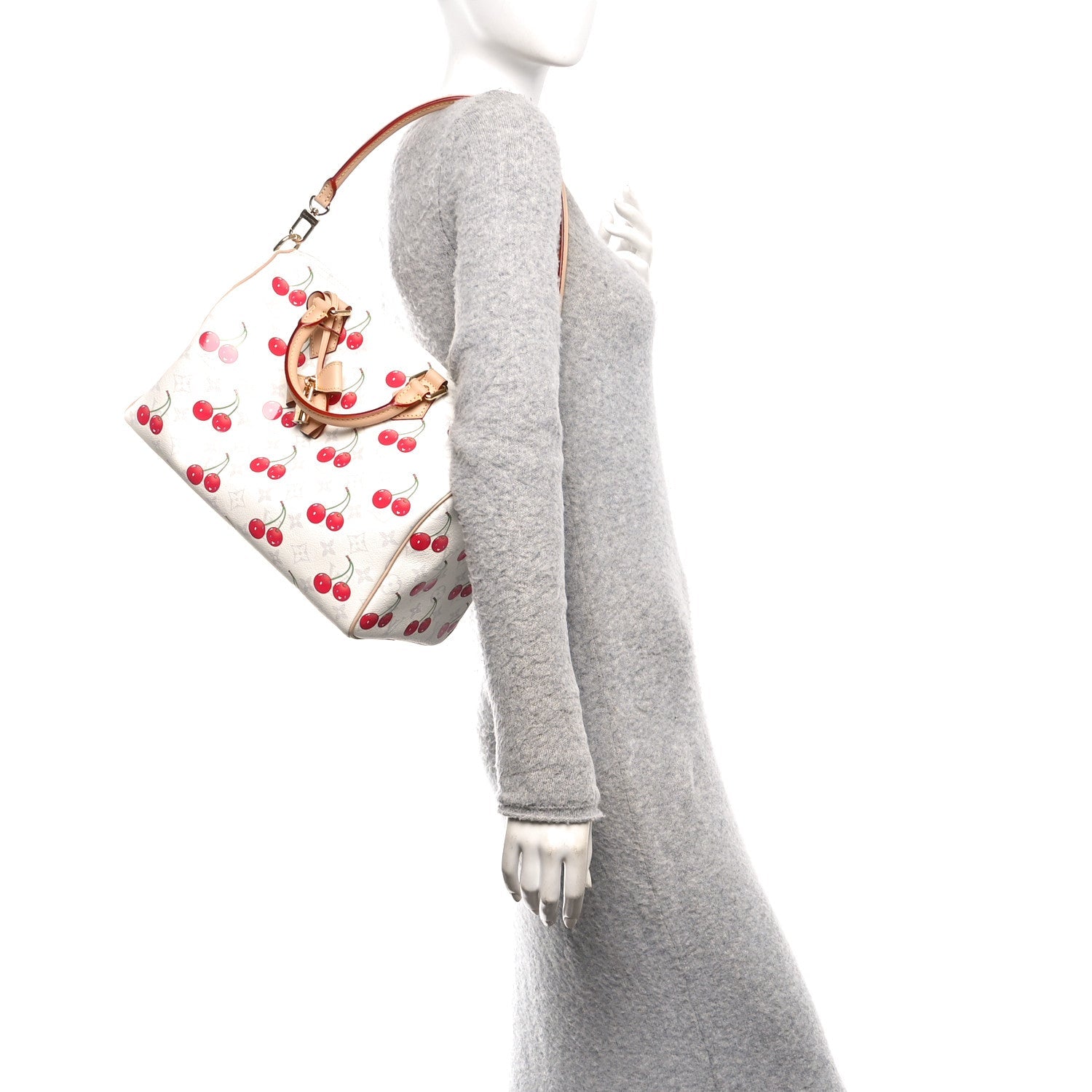 LV X TM Monogram Cerises Speedy Soft Bandouliere 30
