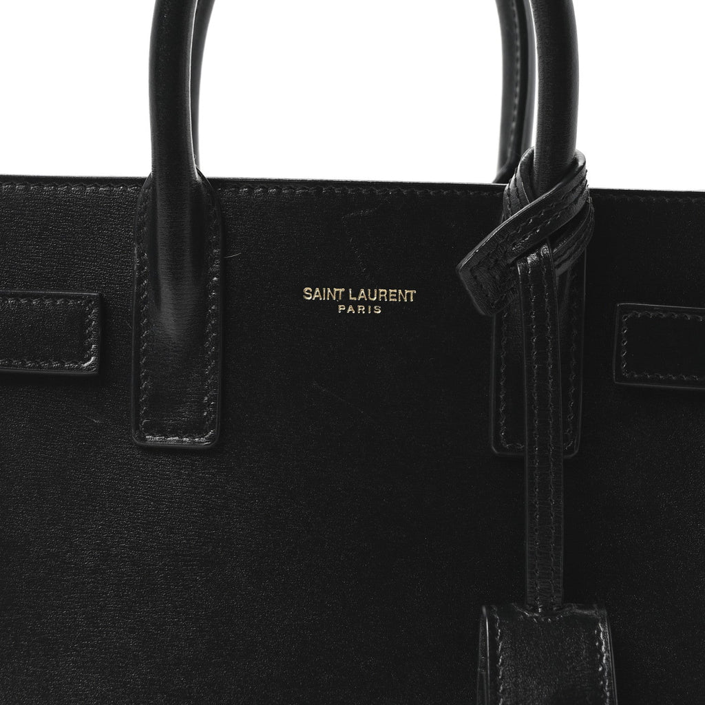 Calfskin Nano Sac De Jour Black