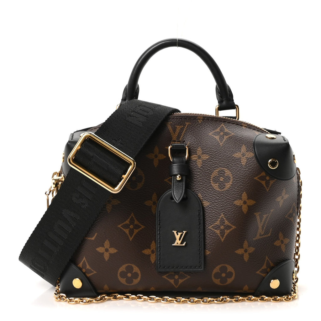 Monogram Petite Malle Souple Black
