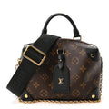 Monogram Petite Malle Souple Black