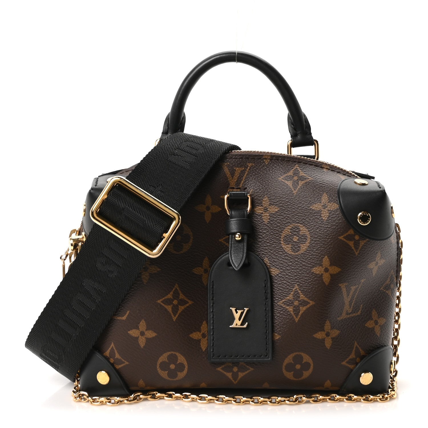 Monogram Petite Malle Souple Black