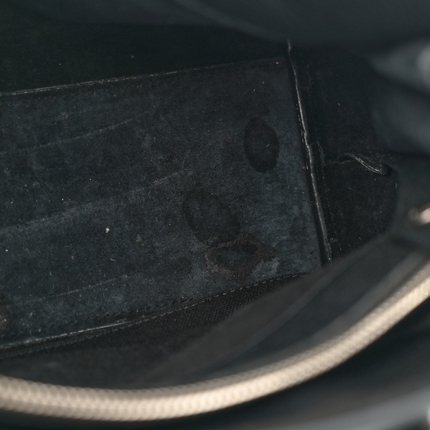 Grained Calfskin Baby Sac De Jour Souple Black