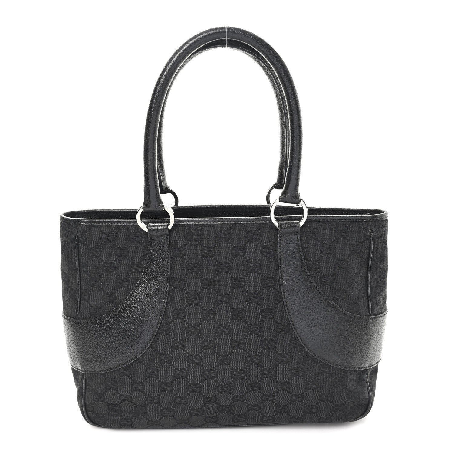 Monogram Shoulder Bag Black
