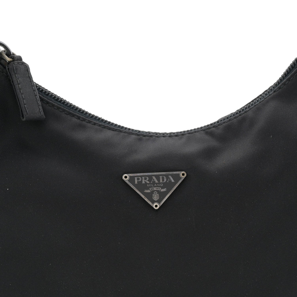 Tessuto Nylon Sport Mini Shoulder Bag Black