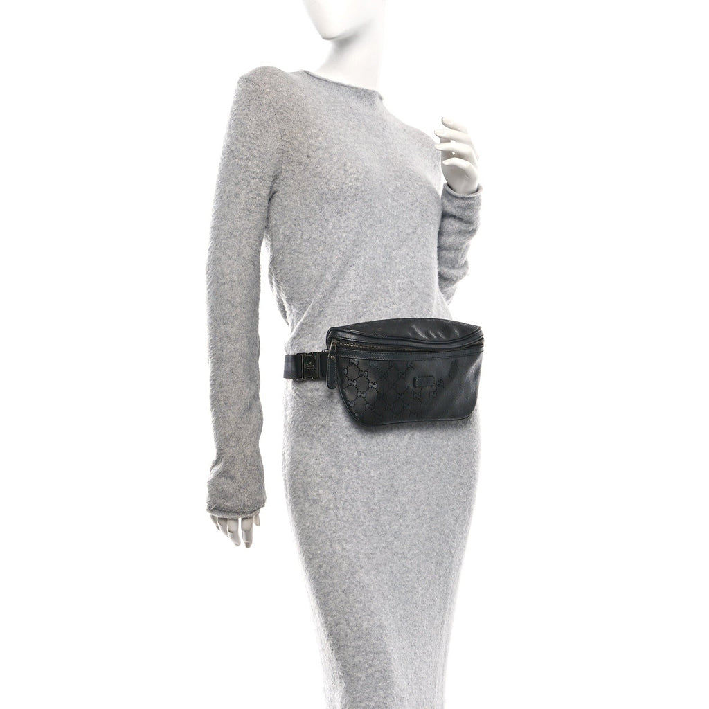 Imprime Monogram Belt Bag Black