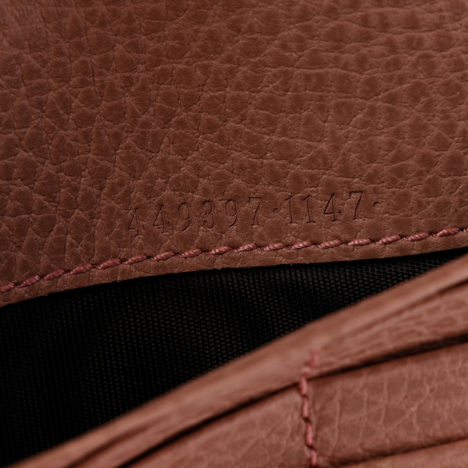 Dollar Calfskin Interlocking G Continental Wallet Soft Pink