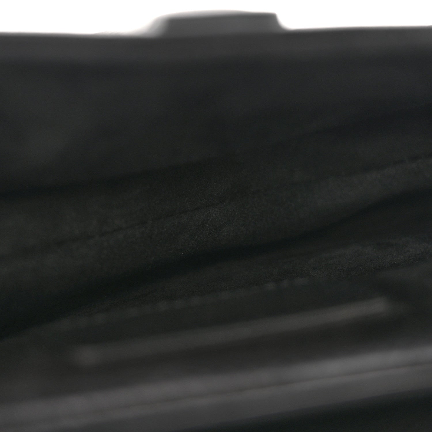 Grained Calfskin Mini Saddle Bag Black