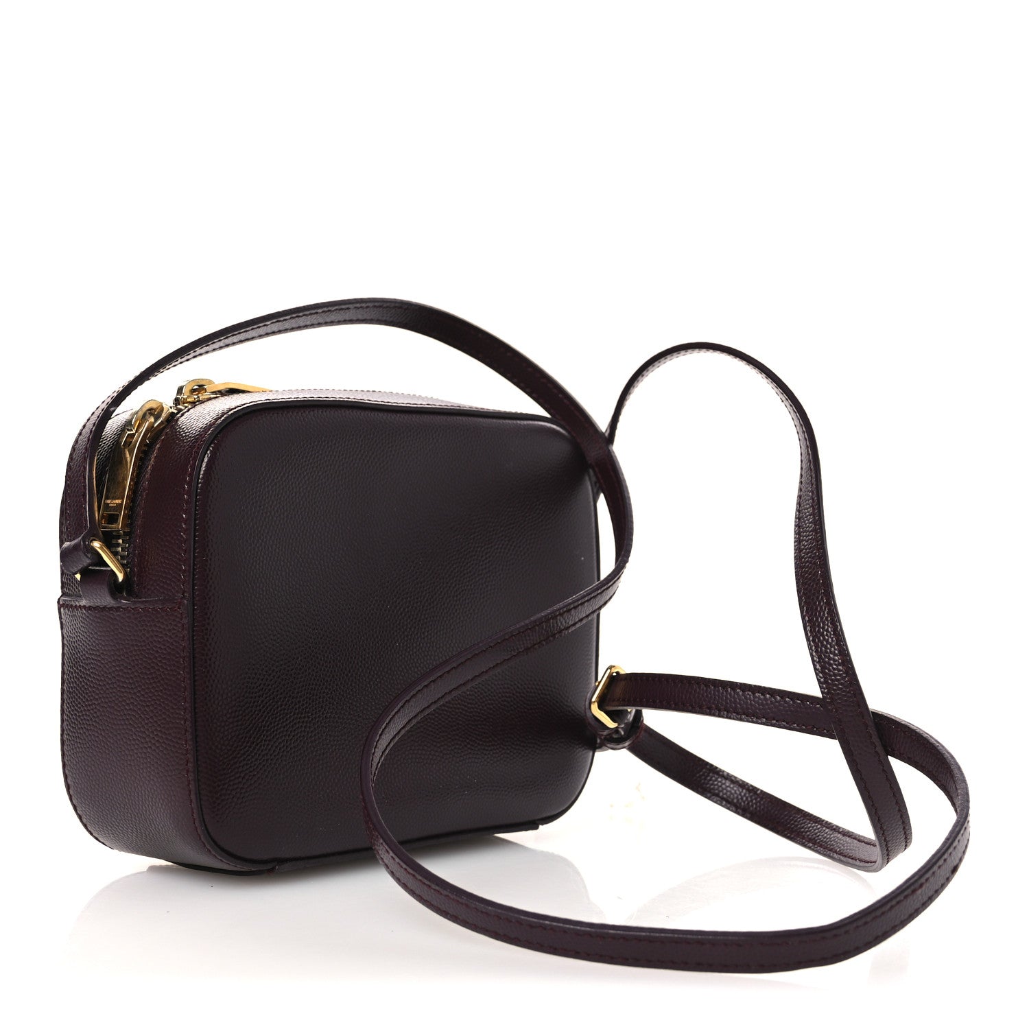 Grain De Poudre Small Classic Monogram Camera Bag Amaranto