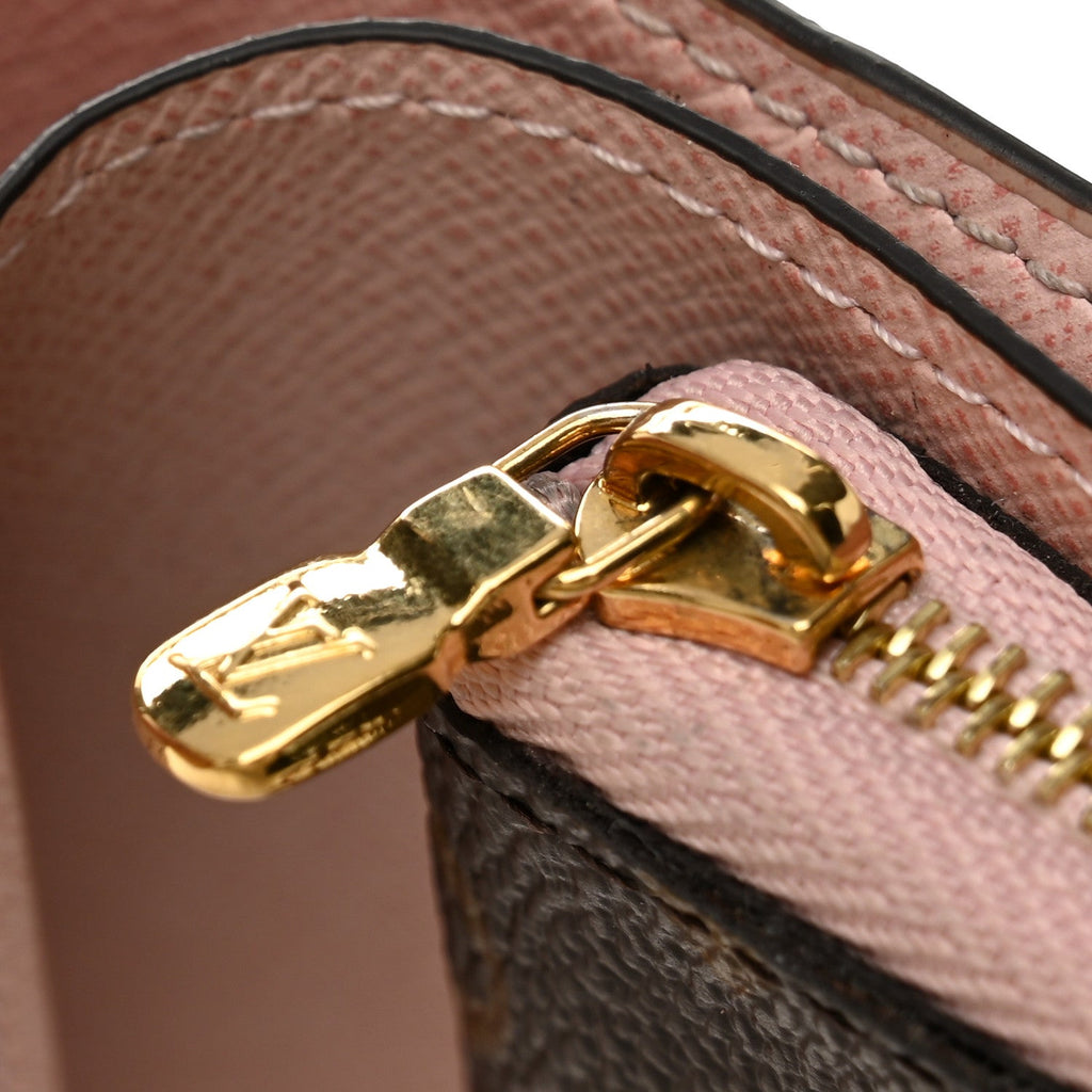 Monogram Juliette Wallet Rose Ballerine