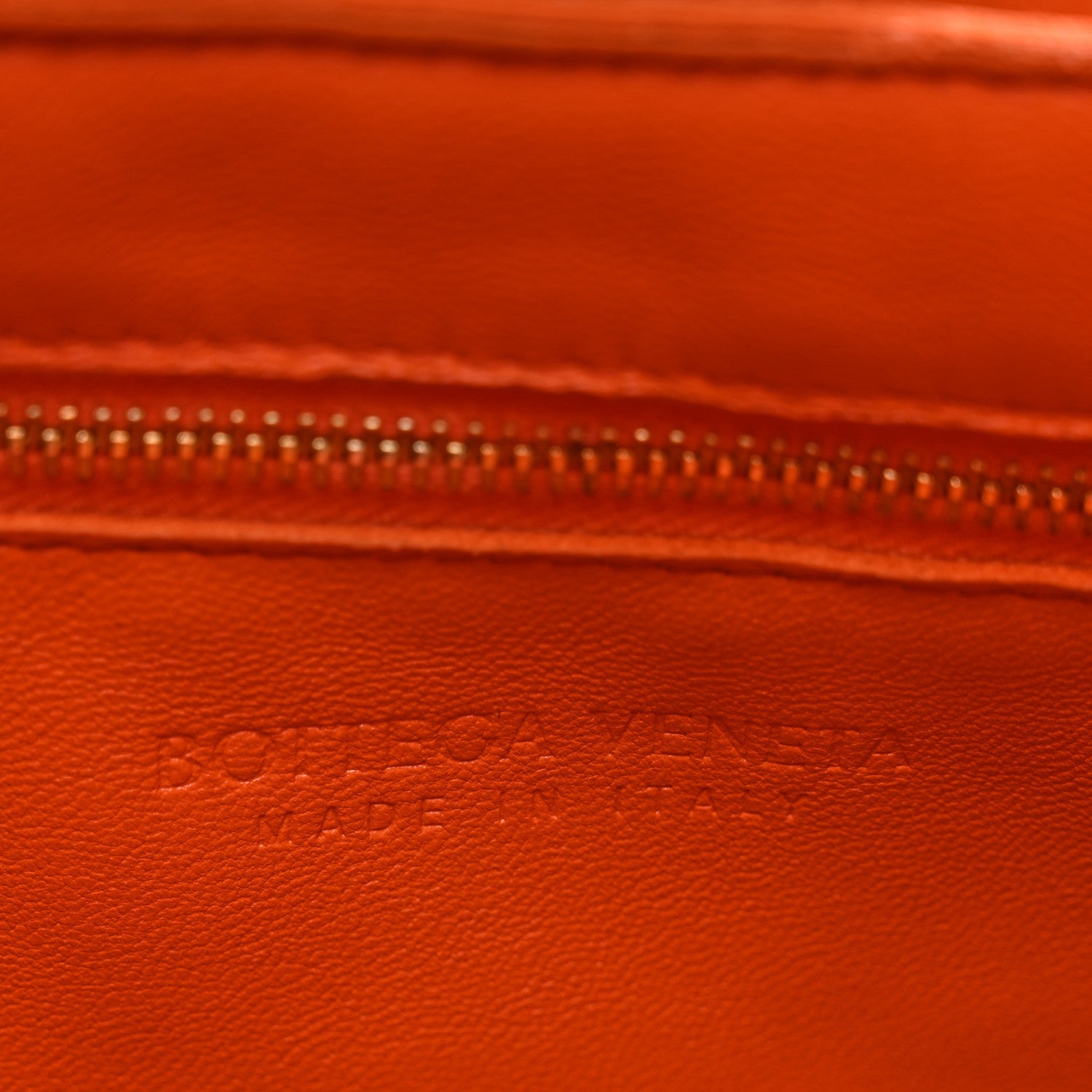Lambskin Maxi Intrecciato Cassette Crossbody Bag Orange