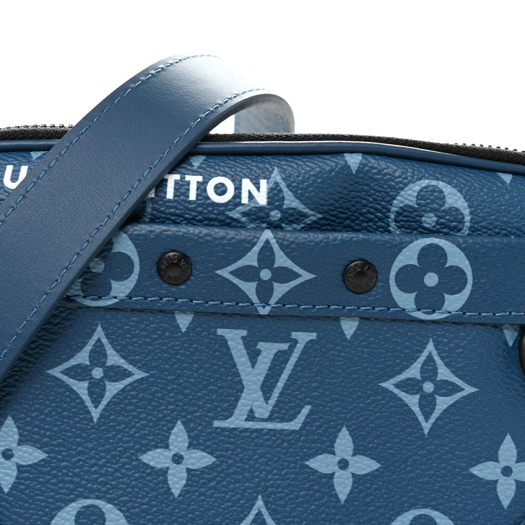 Monogram Alpha Wearable Wallet Atlantic Blue