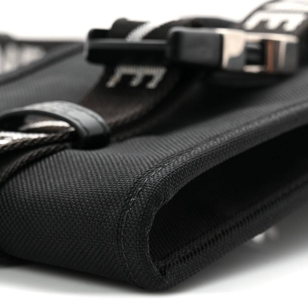 Canvas Trekking Phone Holder Black
