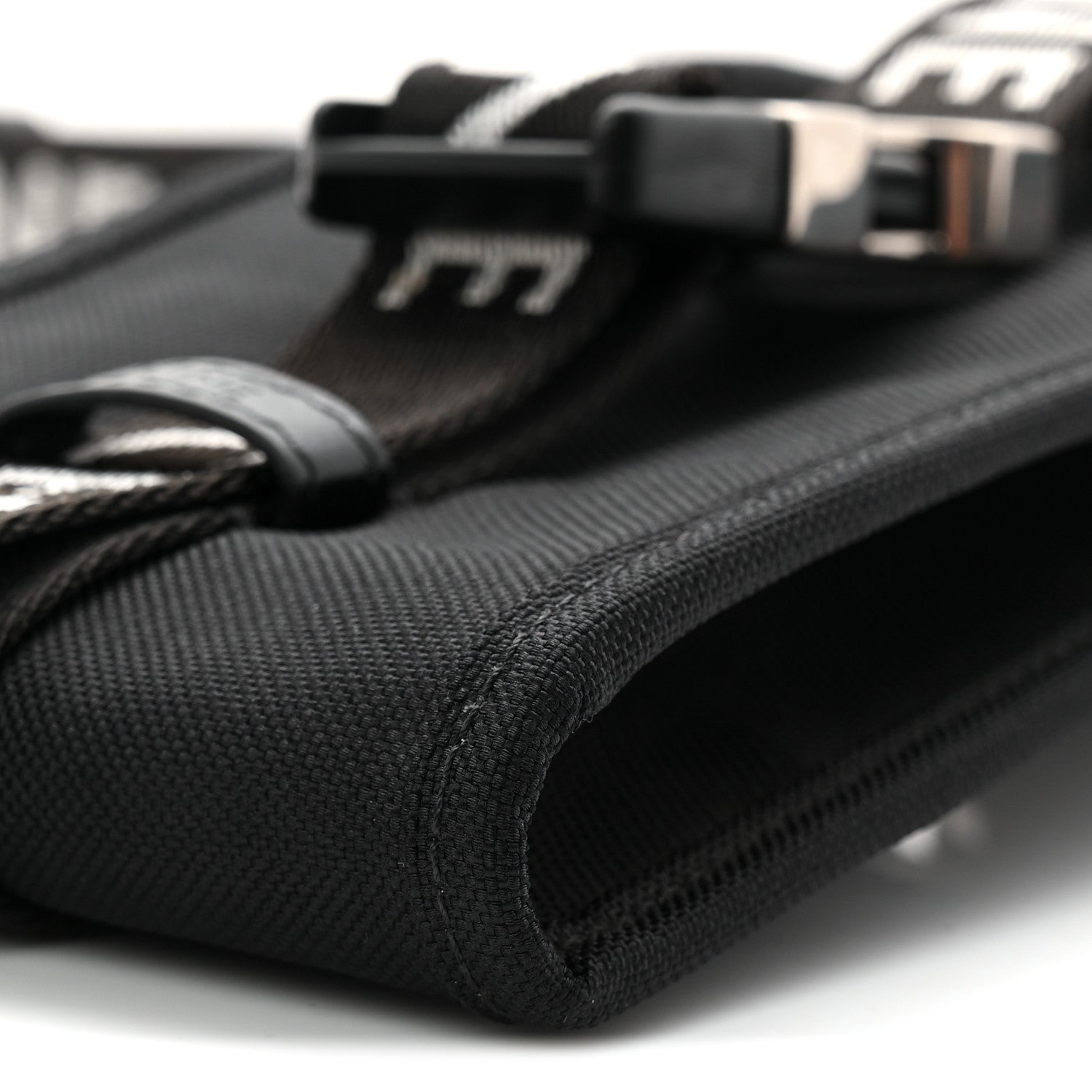 Canvas Trekking Phone Holder Black