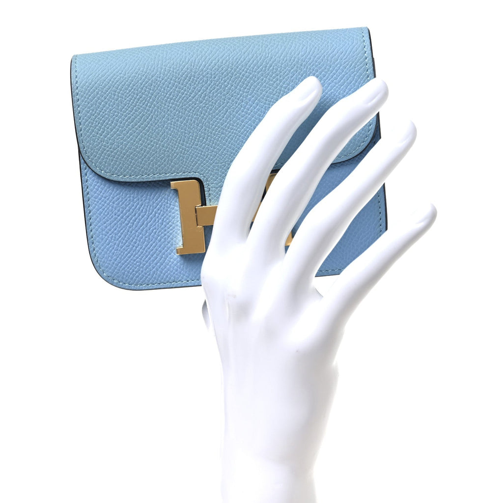 Epsom Constance Slim Wallet Celeste