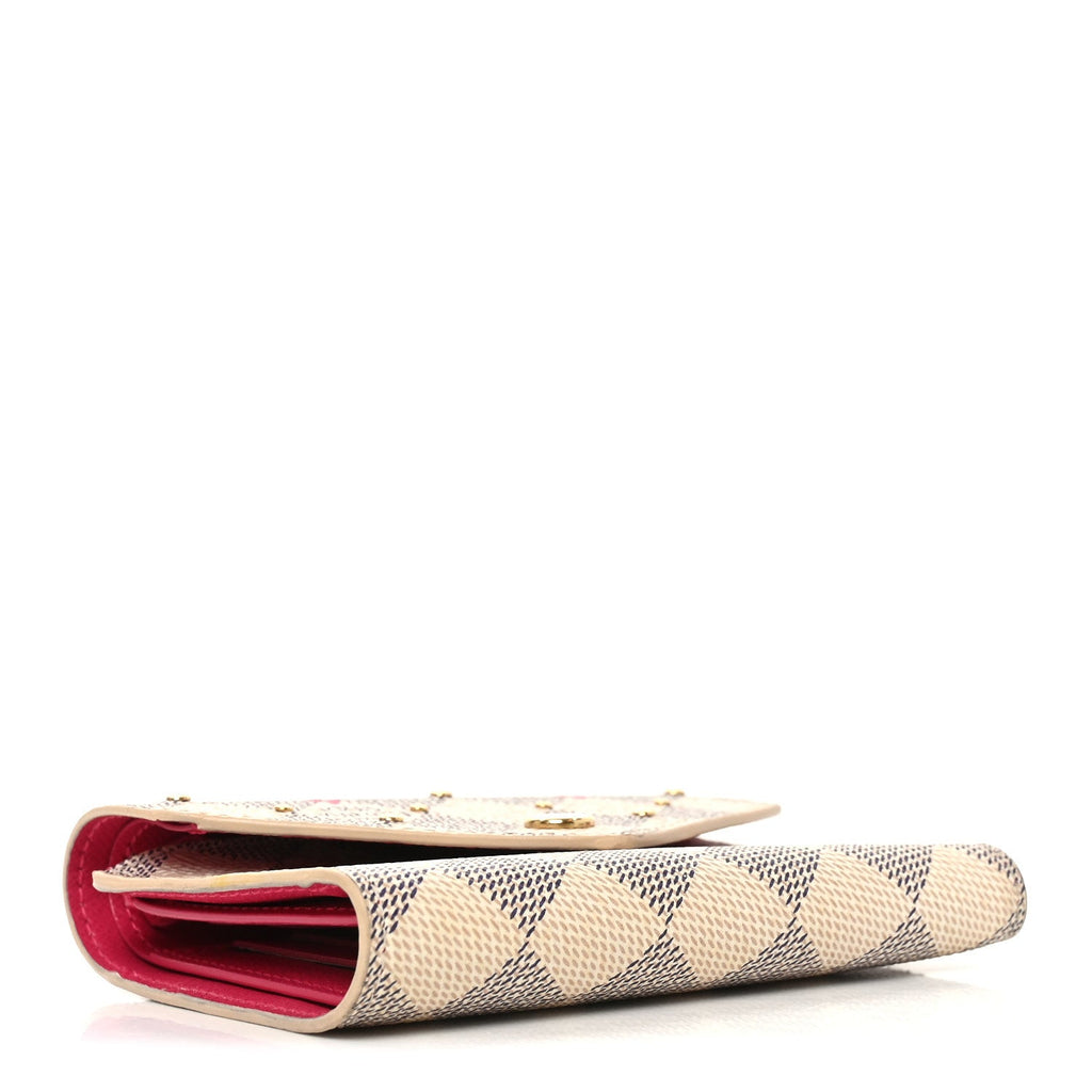 Damier Azur Studded Victorine Wallet