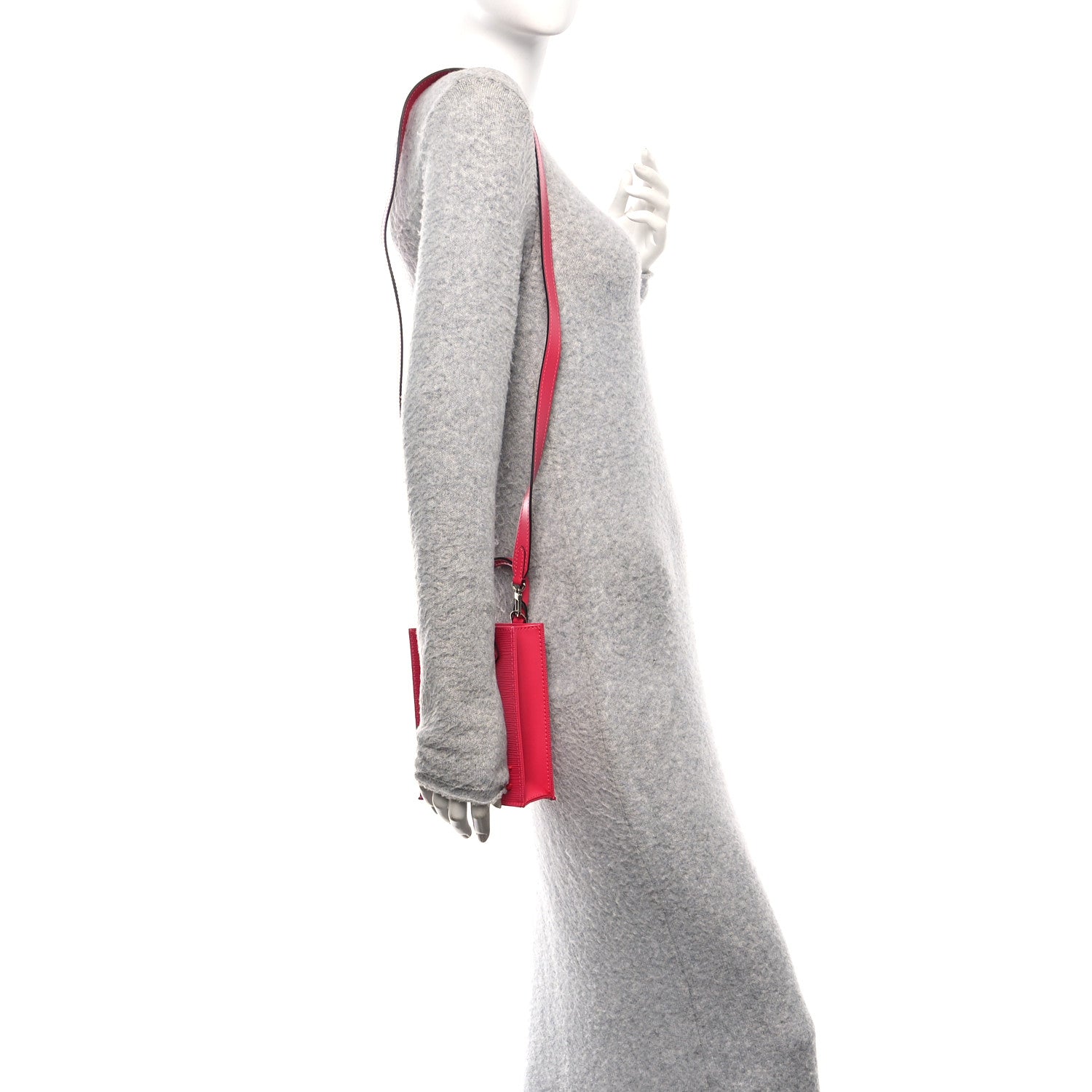 Epi Petit Sac Plat Rose Pondicherry