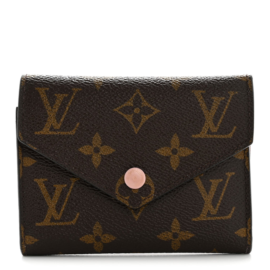 Monogram Victorine Wallet Rose Ballerine