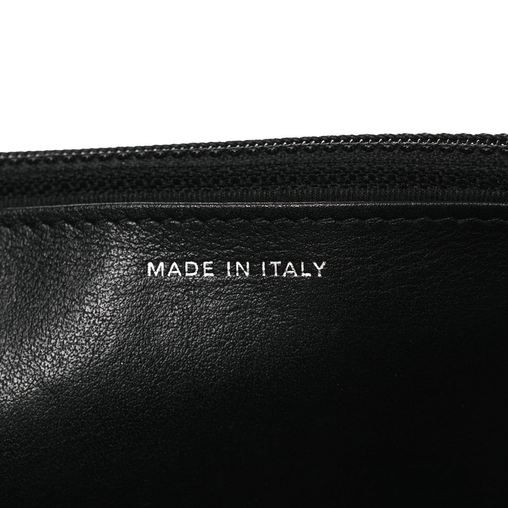 Aged Calfskin Quilted Reissue Wallet On Chain WOC So Black