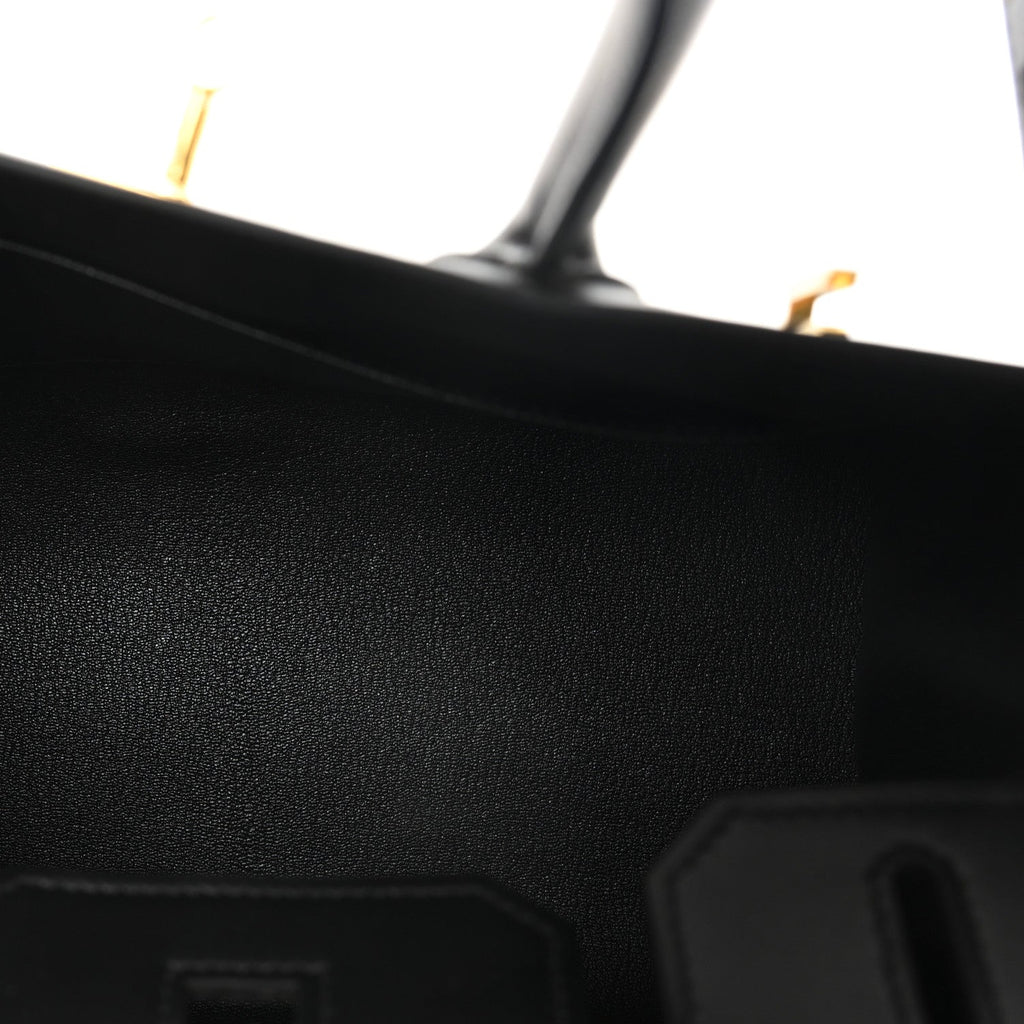 Veau Monsieur Birkin Sellier 30 Black